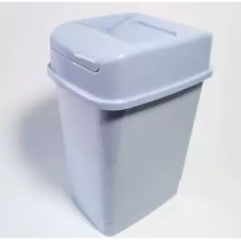 Кош за отпадъци с двоен капак - 10 литра