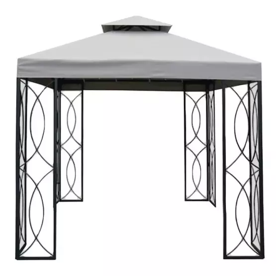 Cort tip pavilion cu panouri metalice - 3x3 m.