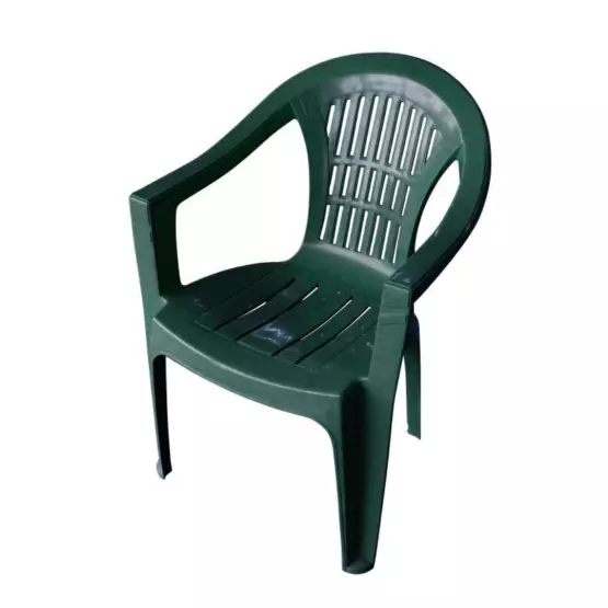 Градински пластмасов стол - Зелен