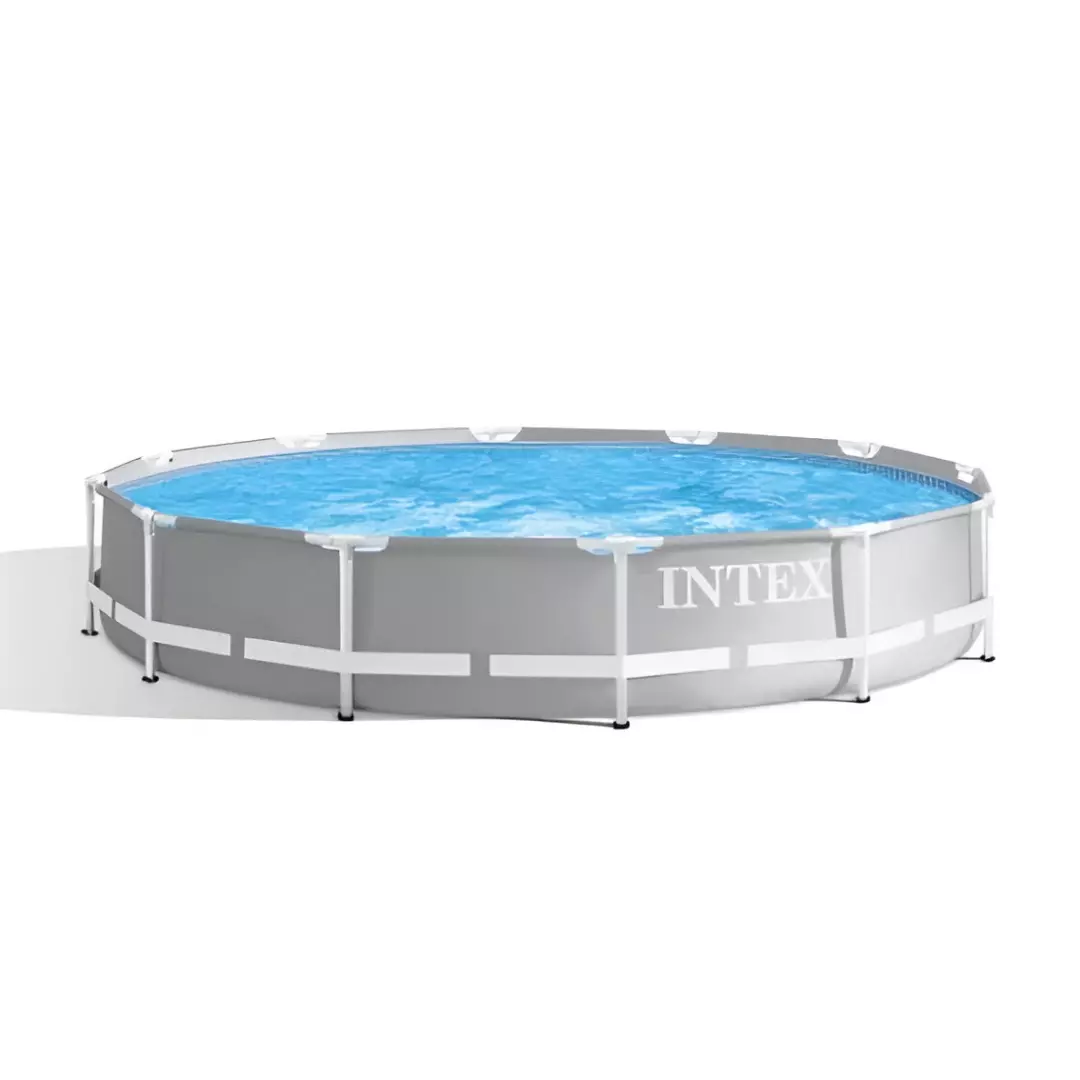 Сглобяем басейн с метална рамка и филтърна помпа Intex - 366x76 см.