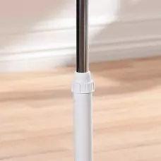 Въртящ се вентилатор с регулируема височина и 3-степенно управление с бутони Въртящ се вентилатор с регулируема височина и 3-степенно управление с бутони