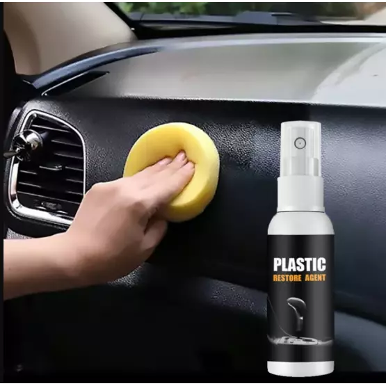 Spray de lustruire - restaurator pentru plastic