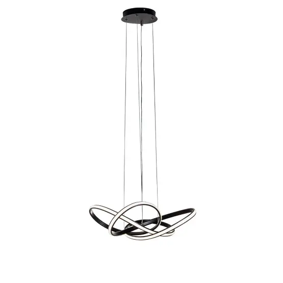 LED κρεμαστό φωτιστικό, 45W, IP20, μαύρο
