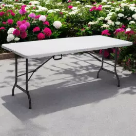 Кетъринг HDPE сгъваема маса 180х74х74,5 см