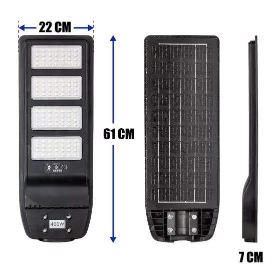 Соларна улична лампа COB - 400 W Соларна улична лампа COB - 400 W