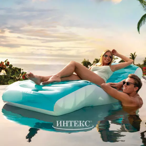 Надуваем шезлонг Intex 56874EU Splash lounge, 191 x 99 см