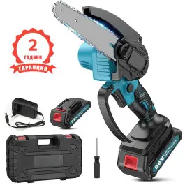 Aкумулаторен верижен трион / резачка 28V, 6"