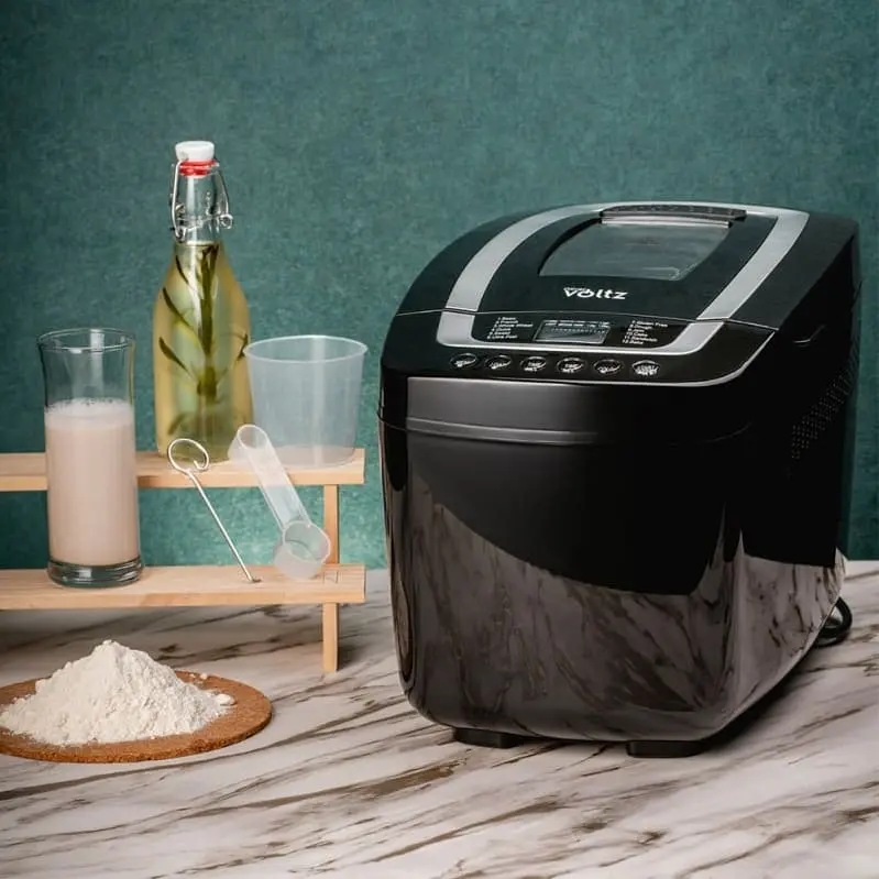 Хлебопекарна Oliver Voltz OV51446B, 800W, 12 програми, LCD дисплей, Таймер Хлебопекарна Oliver Voltz OV51446B, 800W, 12 програми, LCD дисплей, Таймер