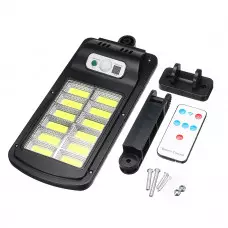 Соларна улична лампа със сензор и дистанционно 12 COB LED Соларна улична лампа със сензор и дистанционно 12 COB LED