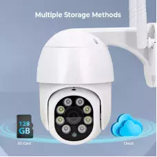 Панорамна 360° PTZ Куполна IP WiFi / Lan камера, 1080p, 2 mpx Панорамна 360° PTZ Куполна IP WiFi / Lan камера, 1080p, 2 mpx