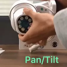 Панорамна 360° PTZ Куполна IP WiFi / Lan камера, 1080p, 2 mpx Панорамна 360° PTZ Куполна IP WiFi / Lan камера, 1080p, 2 mpx