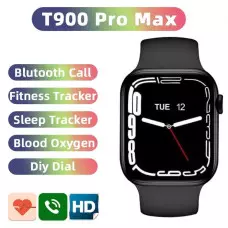 Интелигентен Смарт часовник T900 Pro Max с голям IPS 1,69" HD тъч скрийн дисплей с 15 теми по Ваш избор Интелигентен Смарт часовник T900 Pro Max с голям IPS 1,69" HD тъч скрийн дисплей с 15 теми по Ваш избор