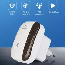 WiFi усилвател за безжичен интернет, до 300Mbps WiFi усилвател за безжичен интернет, до 300Mbps