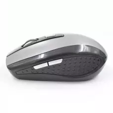 Компактна Безжична USB оптична 6D мишка с регулируем DPI - СребристоСиво + Черно Компактна Безжична USB оптична 6D мишка с регулируем DPI - СребристоСиво + Черно