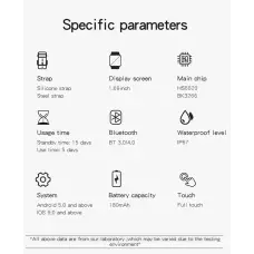 Смарт часовник GT20, 1.69-инча Смарт часовник GT20, 1.69-инча