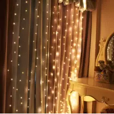 Коледни LED светлини тип завеса Коледни LED светлини тип завеса