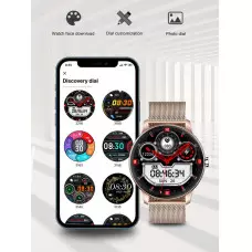 Стилен смарт часовник Z2Plus, 1.3-инча Стилен смарт часовник Z2Plus, 1.3-инча