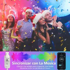 Bluetooth LED светлини за елха Bluetooth LED светлини за елха