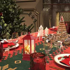 Декоративен LED коледен фенер Декоративен LED коледен фенер