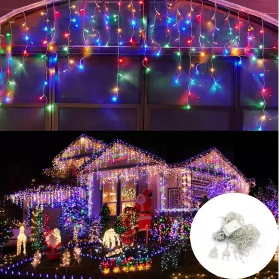 3M Коледна LED завеса