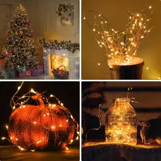 22м. Соларни LED Коледни светлини 22м. Соларни LED Коледни светлини