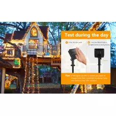 22м. Соларни LED Коледни светлини 22м. Соларни LED Коледни светлини