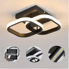 LED плафониера с 2 пръстена LED плафониера с 2 пръстена