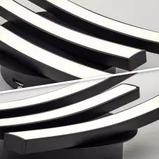 Вълнообразна висяща лампа с 3 рамена Вълнообразна висяща лампа с 3 рамена