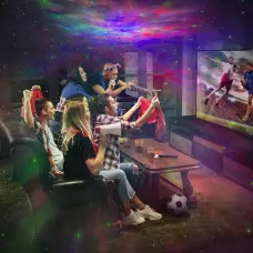 Светлинен проектор астронавт с дистанционно управление Светлинен проектор астронавт с дистанционно управление