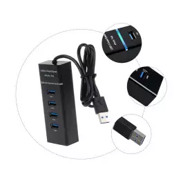 Adaptor USB 3.0 cu 4 porturi