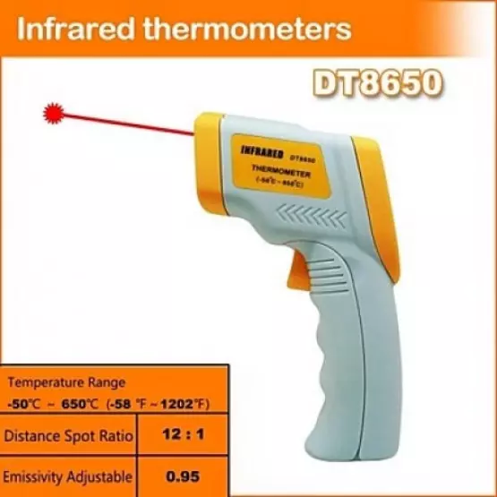 Безконтактен инфрачервен IR термометър – Лазерен