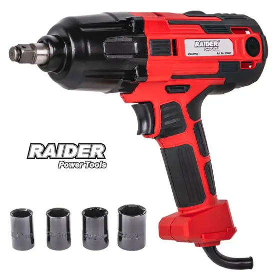 Гайковерт ударен RAIDER RD-EIW09, 1/2", 450W, 400Nm