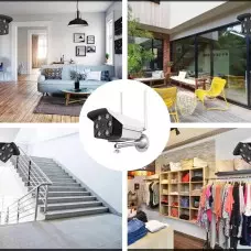 Wi-Fi водоустойчива камера за видеонаблюдение, Full HD, 1080p Wi-Fi водоустойчива камера за видеонаблюдение, Full HD, 1080p