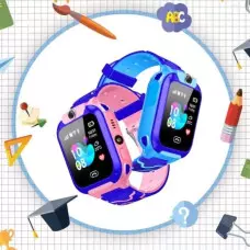 Детски смартчасовник с игри, камера, фенерче, GPS, SIM-карта Детски смартчасовник с игри, камера, фенерче, GPS, SIM-карта