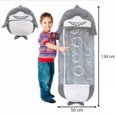 Детски спален чувал с възглавница – еднорог или акула Детски спален чувал с възглавница – еднорог или акула