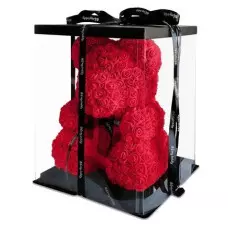 Мече от рози 40 см. - страхотен подарък Мече от рози 40 см. - страхотен подарък