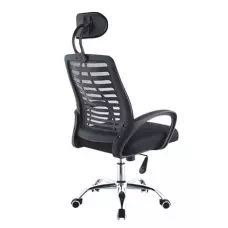 Луксозен ергономичен офис стол с облегалка за главата и люлеене, дишащи облегалка и седалка, амортисьор, въртящ се - 3116 Луксозен ергономичен офис стол с облегалка за главата и люлеене, дишащи облегалка и седалка, амортисьор, въртящ се - 3116