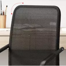 Въртящ се офис стол с дишащи облегалка и седалка Въртящ се офис стол с дишащи облегалка и седалка