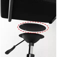 Въртящ се офис стол с дишащи облегалка и седалка Въртящ се офис стол с дишащи облегалка и седалка