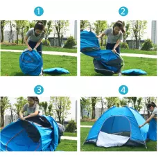 Саморазпъваща се палатка за къмпинг Саморазпъваща се палатка за къмпинг