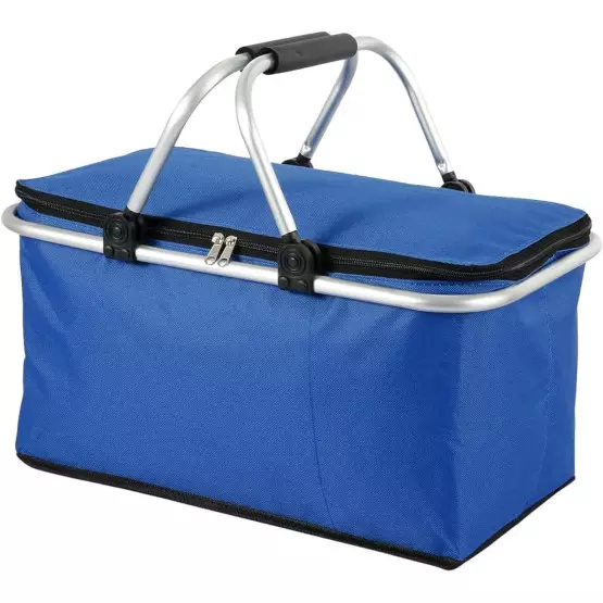 Сгъваема термо кошница за къмпинг - синя