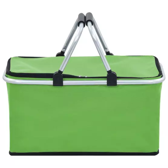Сгъваема термо кошница за къмпинг - зелена