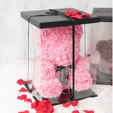 Мече от рози 40 см. - страхотен подарък Мече от рози 40 см. - страхотен подарък