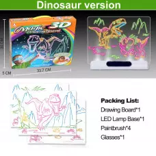 3D магическа дъска-комплект за рисуване Magic Drawing Board