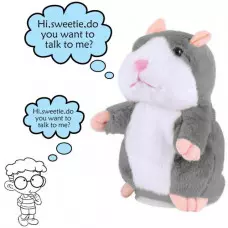 Плюшена играчка - Говорещ хамстер Плюшена играчка - Говорещ хамстер