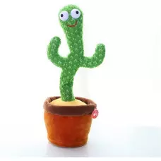 Говорещ Кактус играчка - Повтаря Думите, Пее и Танцува Говорещ Кактус играчка - Повтаря Думите, Пее и Танцува