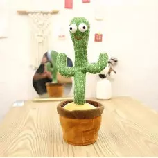 Говорещ Кактус играчка - Повтаря Думите, Пее и Танцува Говорещ Кактус играчка - Повтаря Думите, Пее и Танцува