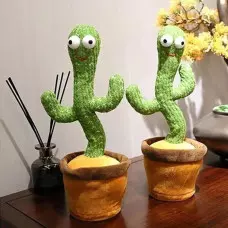 Говорещ Кактус играчка - Повтаря Думите, Пее и Танцува Говорещ Кактус играчка - Повтаря Думите, Пее и Танцува