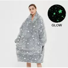 Светещ суичър-одеяло с ръкави Светещ суичър-одеяло с ръкави