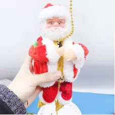 Катерещ се Дядо Коледа - по мъниста Катерещ се Дядо Коледа - по мъниста